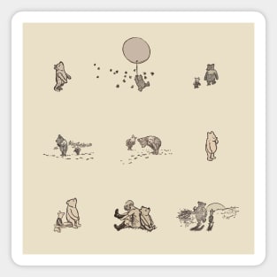 Classic Pooh and Friends Magnet